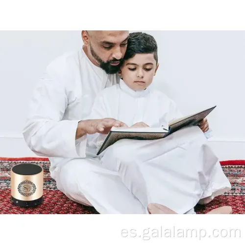 Recargable con altavoz de Corán digital y control remoto